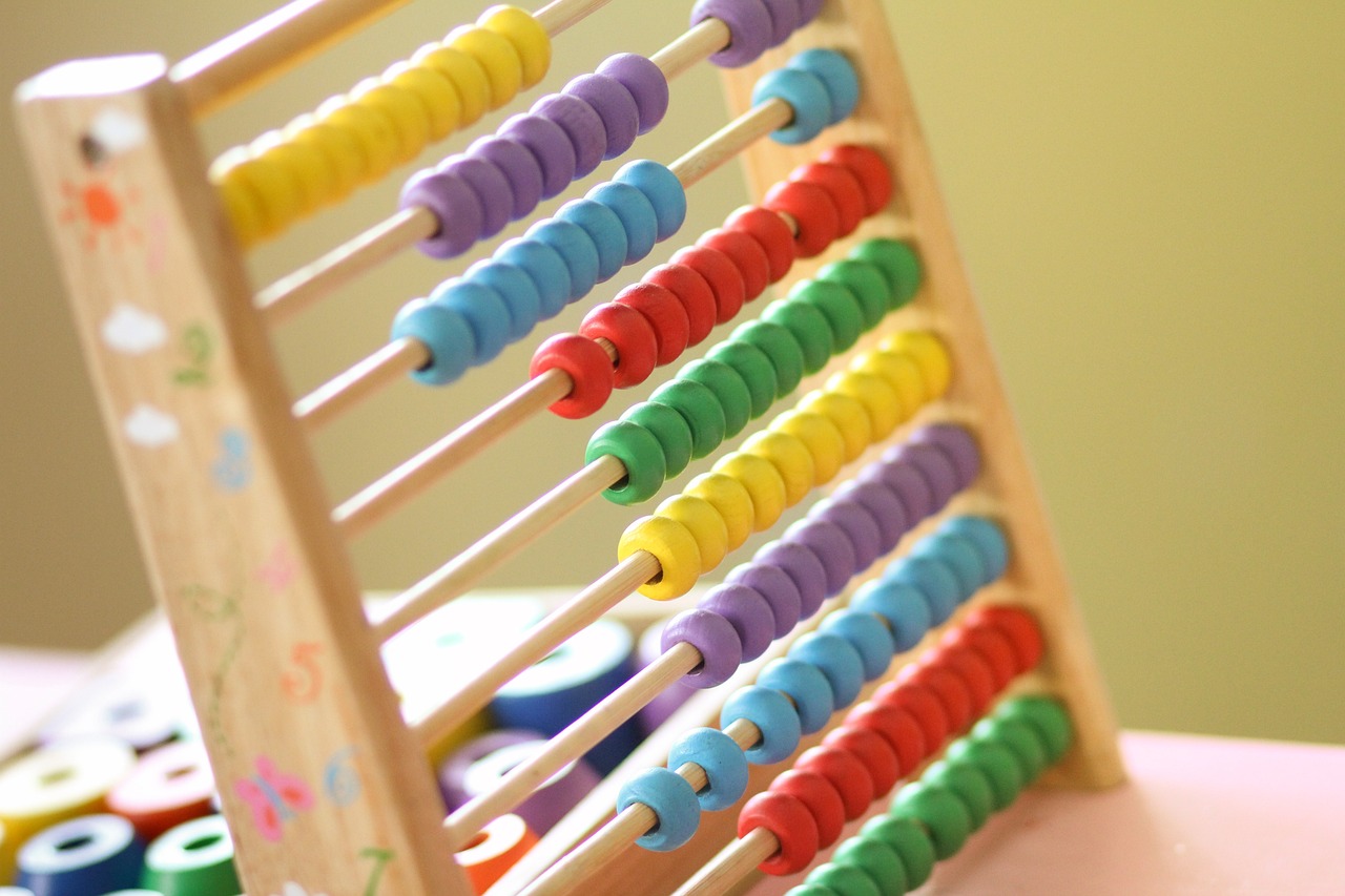 Photo by Pexels abacus, classroom, count