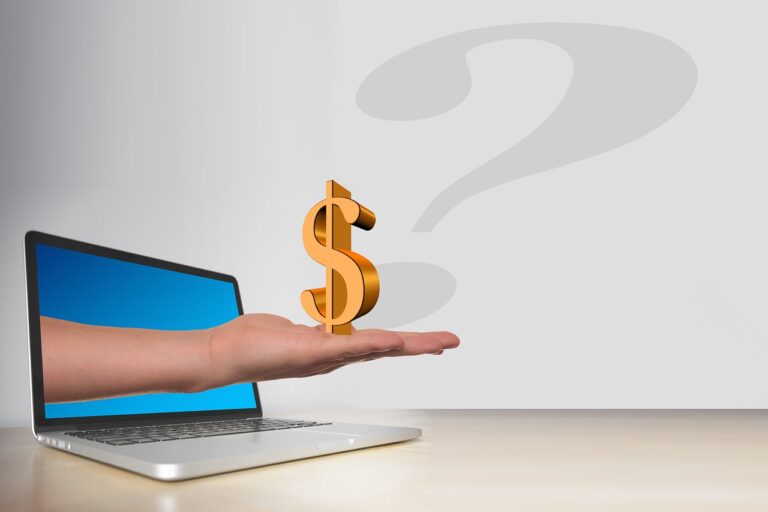 laptop, hand, presentation