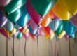 selective focus photography of assorted-color balloons